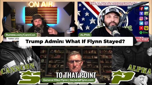 Flynn Exposes The Deep State Trumps Real Vision