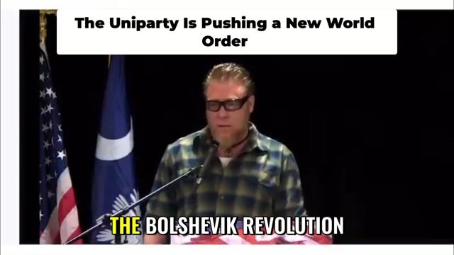 Uniparty Agenda Stop The New World Order Now